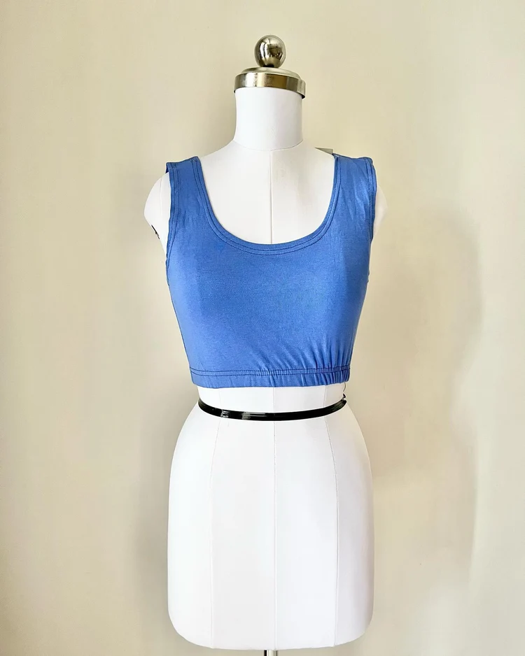 Blue tank top 