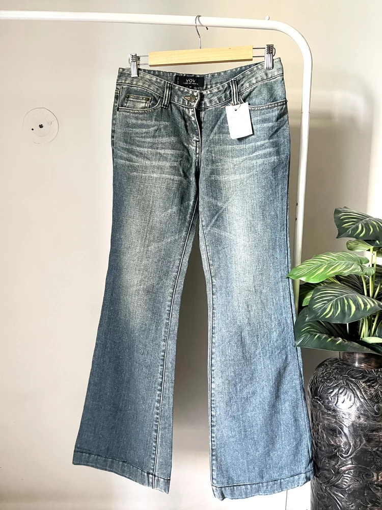 Vintage y2k bell bottom denim 