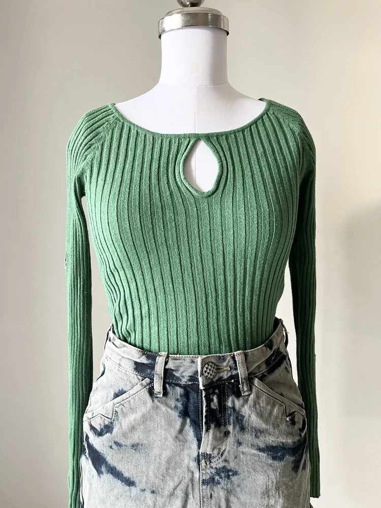 Green 0-ring sleeves top 