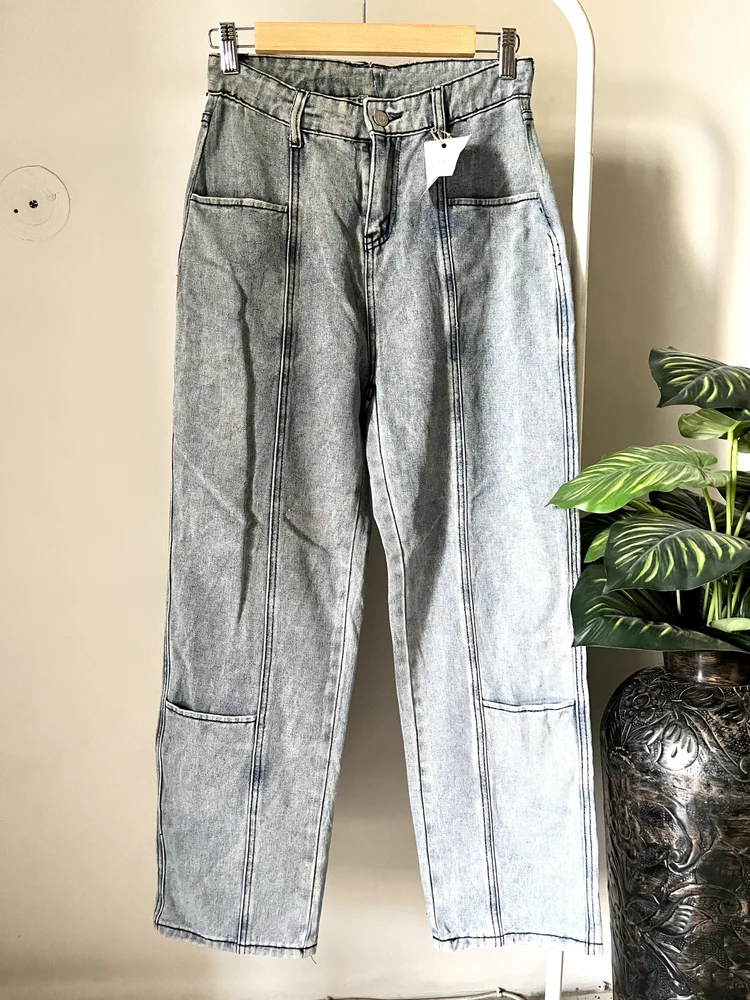 Blue Cargo style denim 