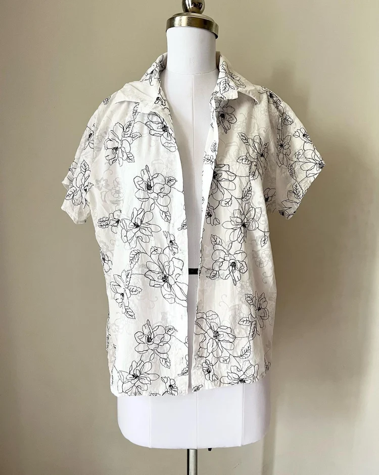 White Embroidery shirt 