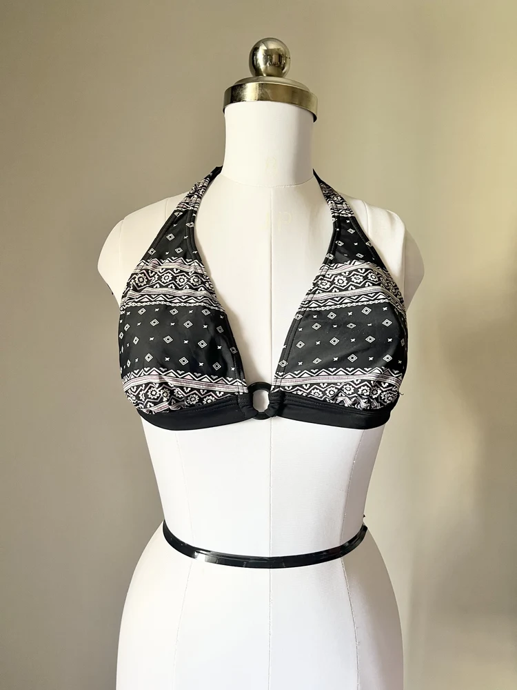 Aztec Print bikini top 