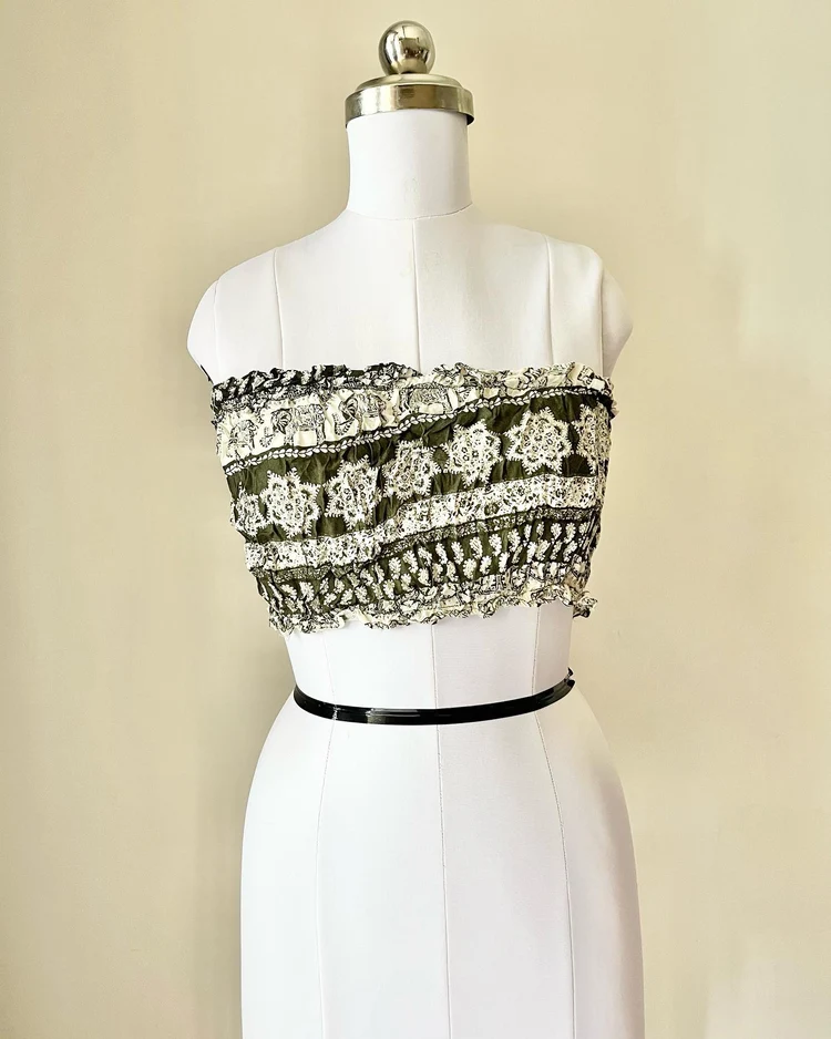 Printed tube top 