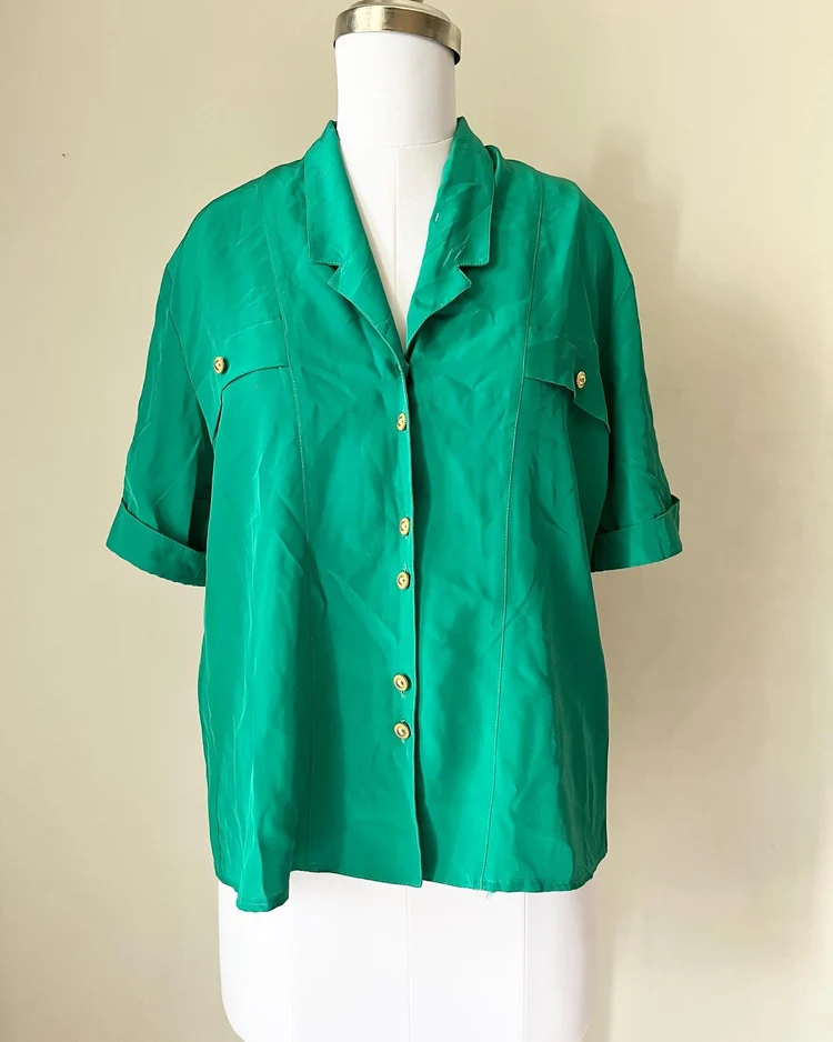 Green shirt 