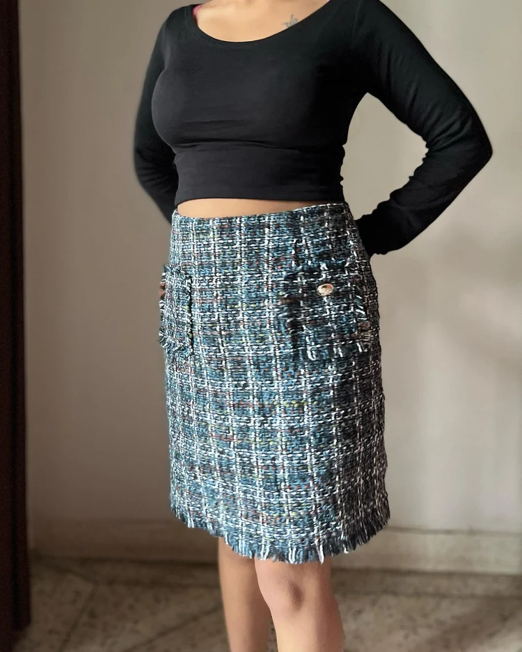 Tweed skirt 