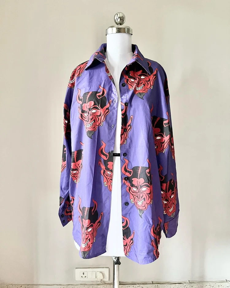 Devil printed shirt 😈 (unisex)