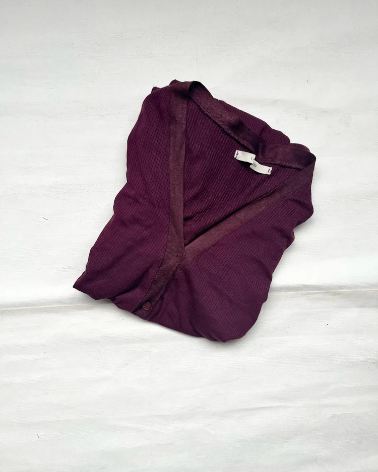 Wine slit dress 