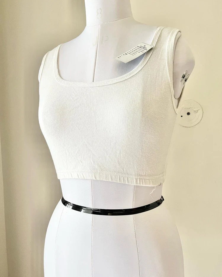 White tank top 