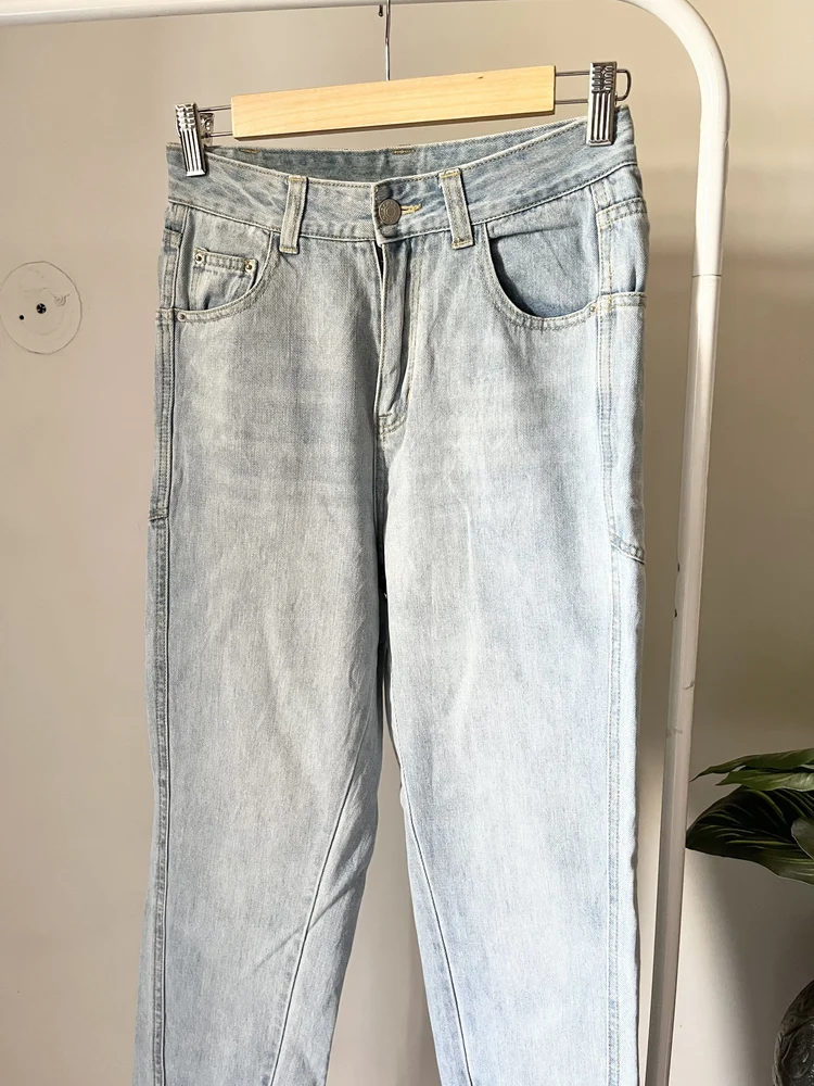 Blue tapered fir Jeans