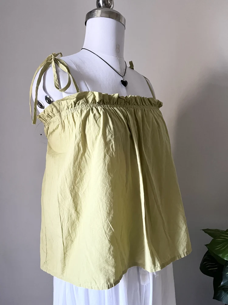 Mint tie-up top 