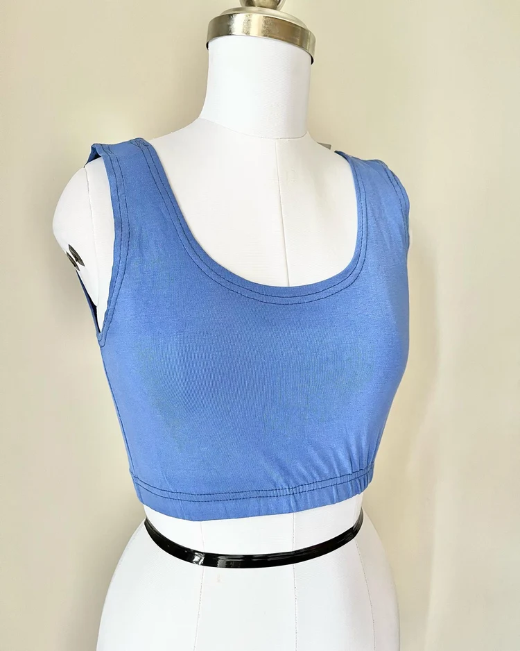 Blue tank top 