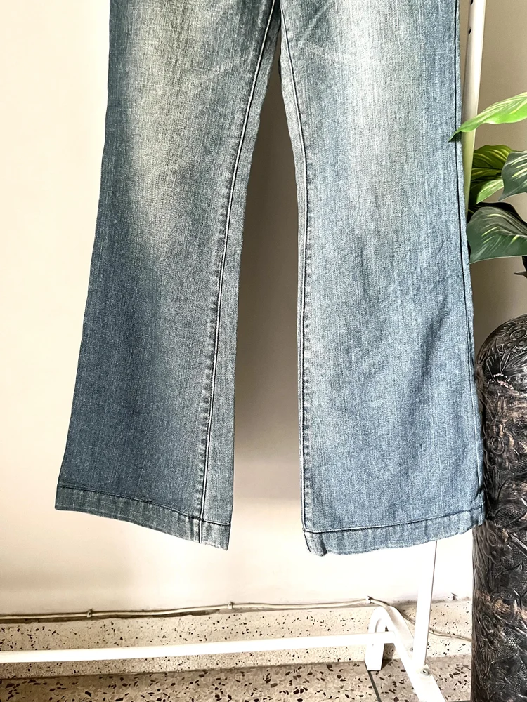Vintage y2k bell bottom denim 