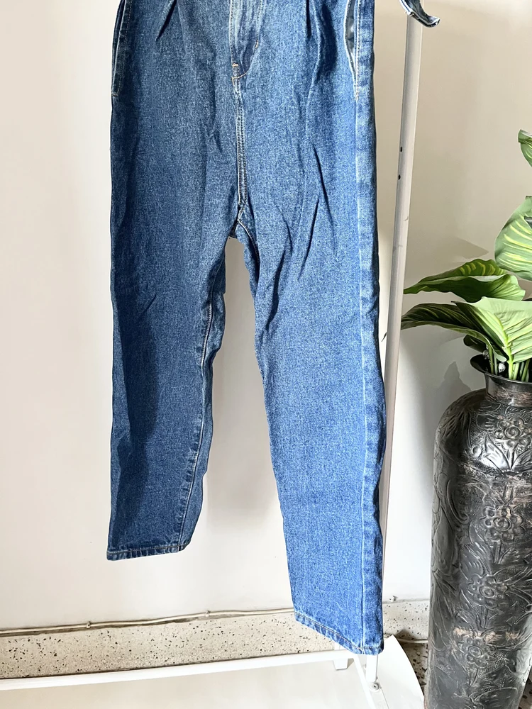 Dark blue tapered fit Jeans