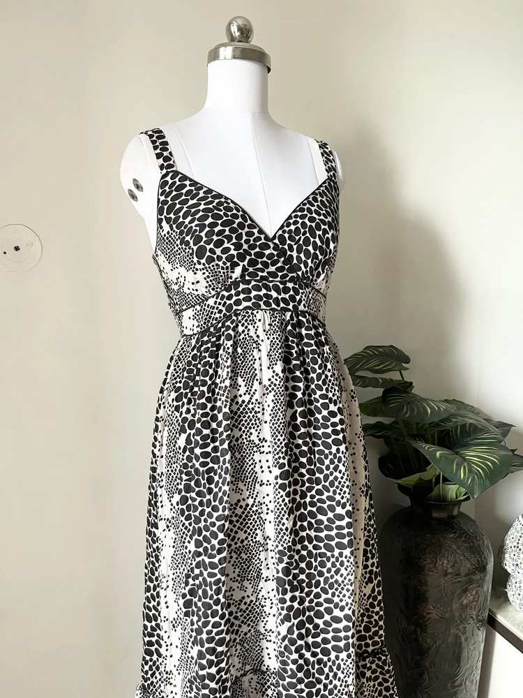 Black maxi dress 