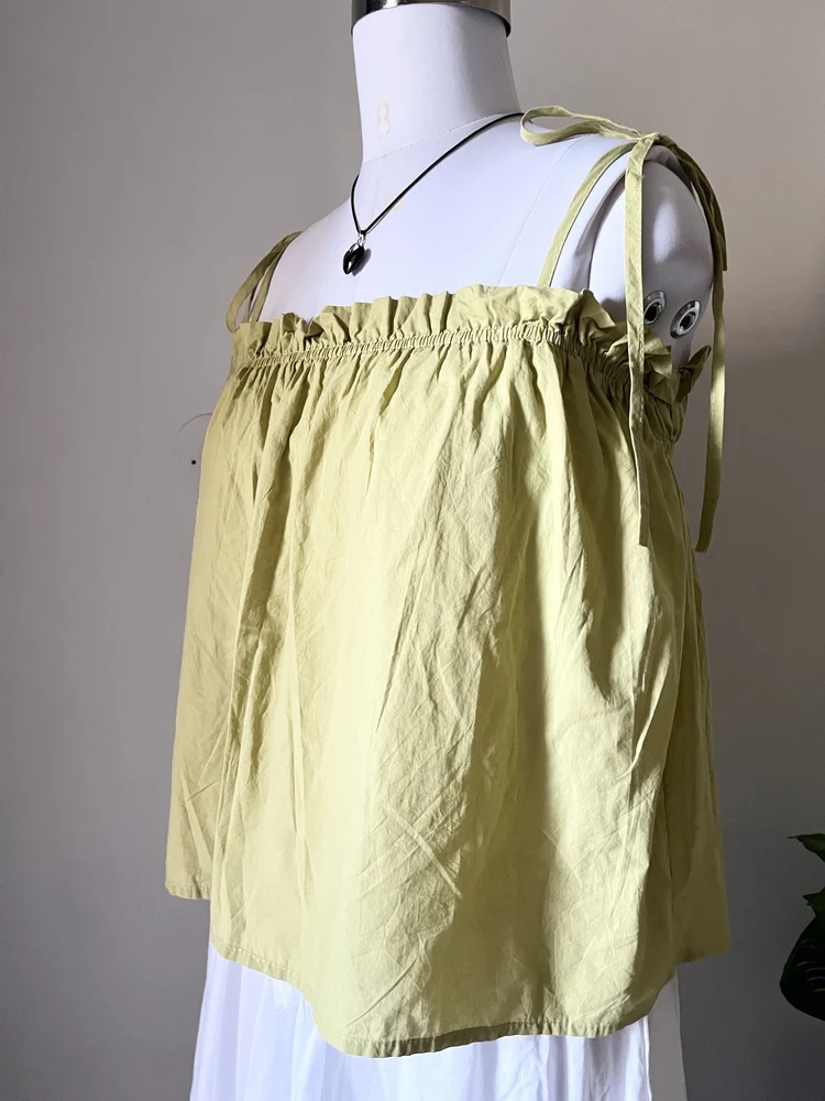 Mint tie-up top 