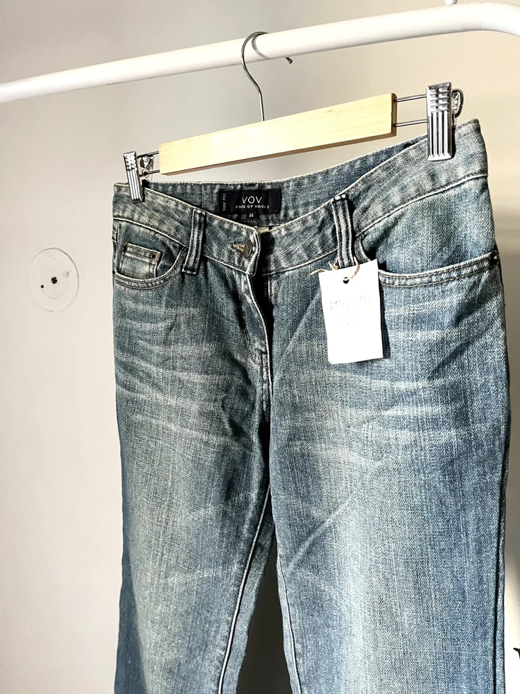 Vintage y2k bell bottom denim 