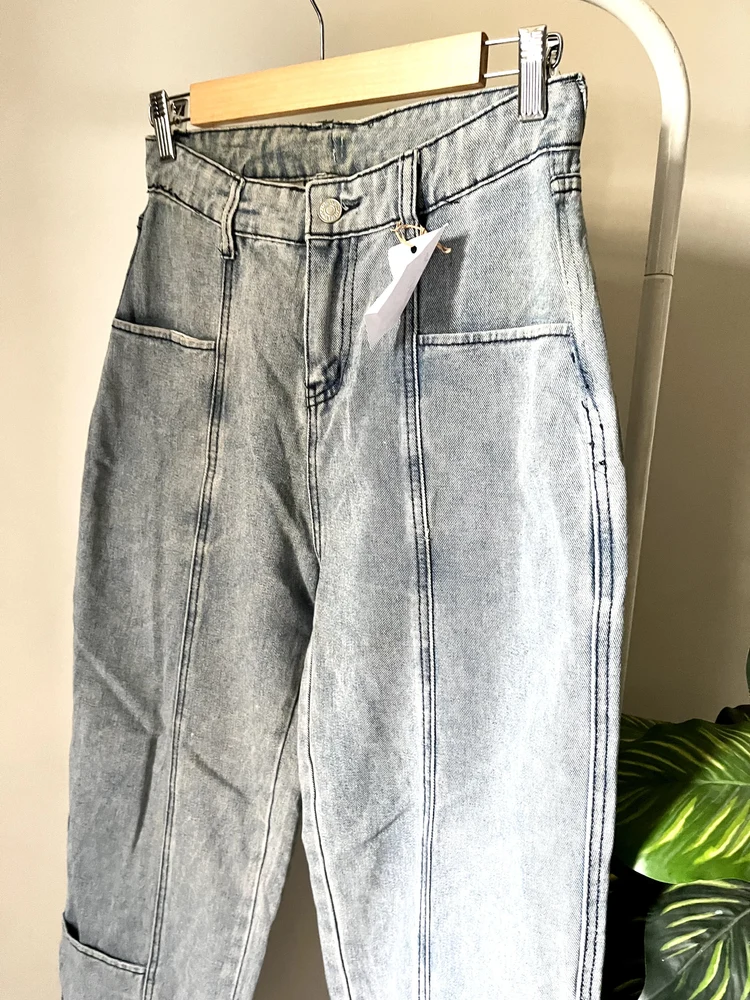 Blue Cargo style denim 