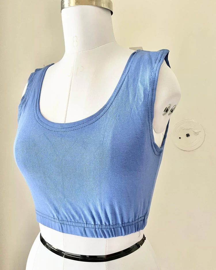 Blue tank top 
