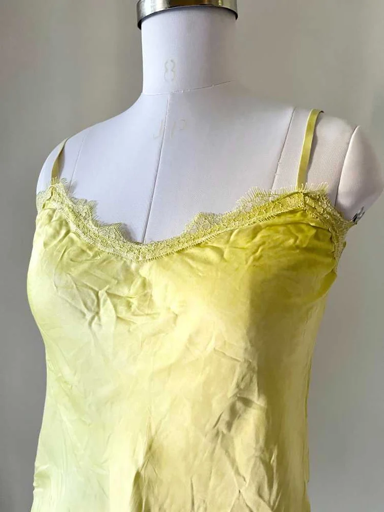Neon lace cami top 