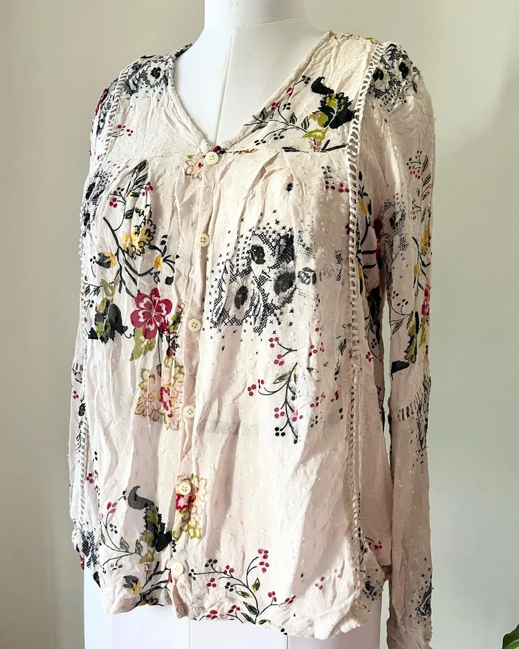 Boho printed top 