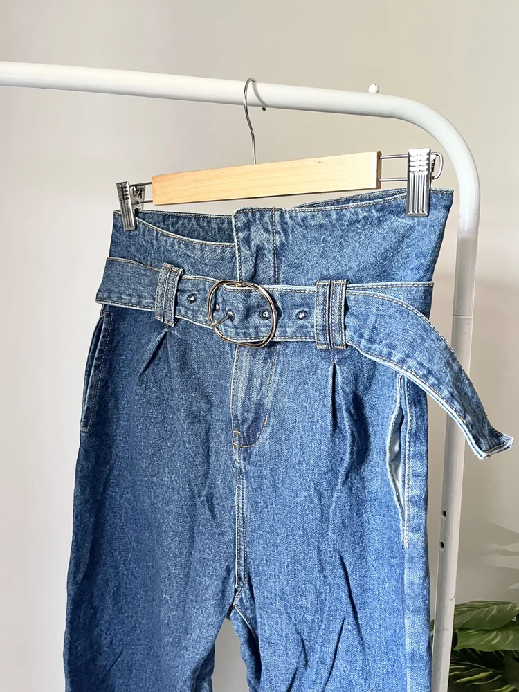 Dark blue tapered fit Jeans