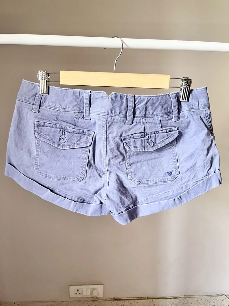 Purple shorts