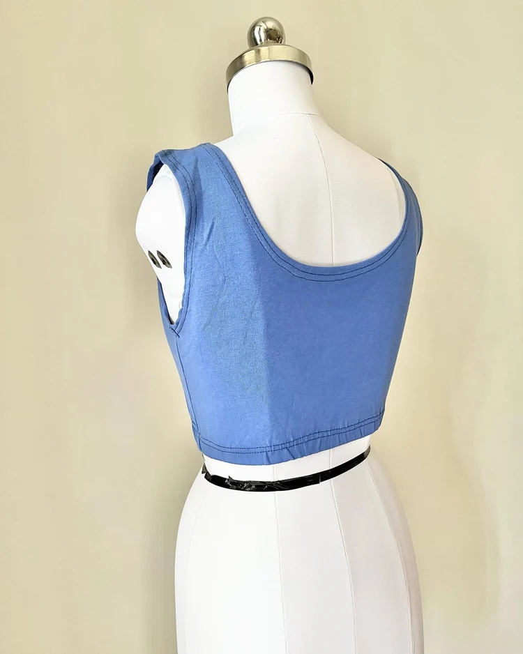 Blue tank top 