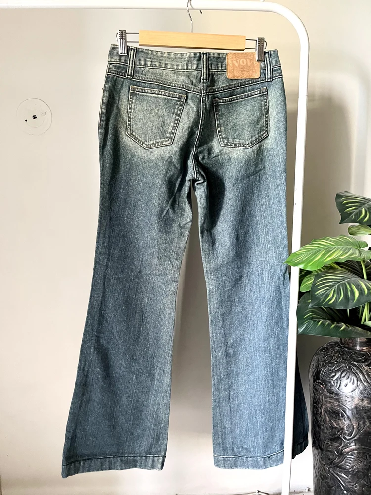 Vintage y2k bell bottom denim 
