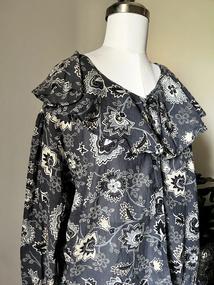 y2K Vintage print top