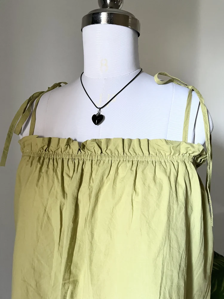 Mint tie-up top 
