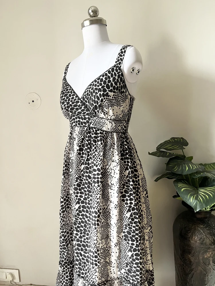 Black maxi dress 