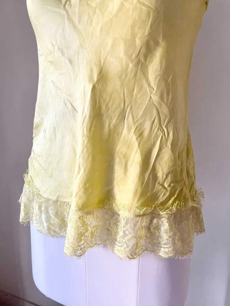 Neon lace cami top 