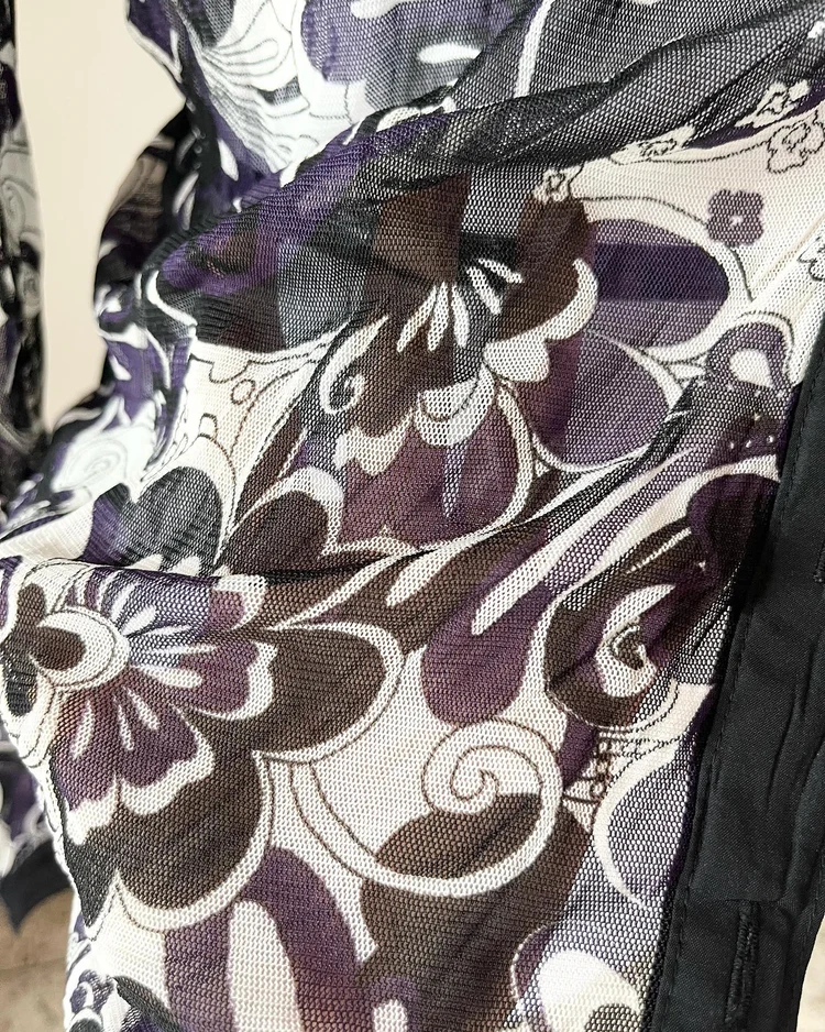 Y2K mesh shirt 