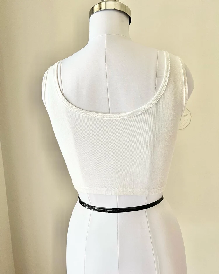 White tank top 