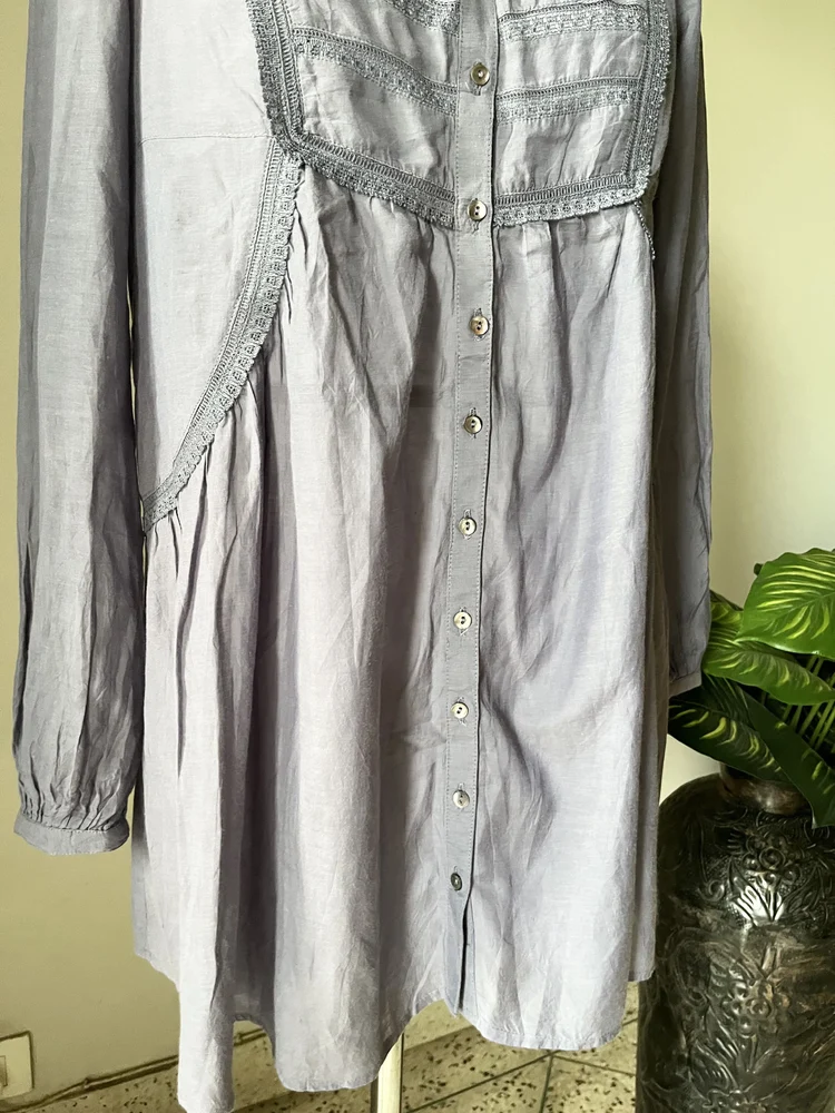Charcoal grey Kurti 