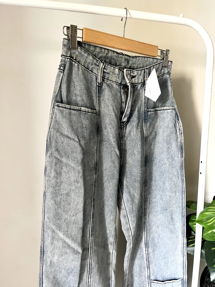 Blue Cargo style denim 