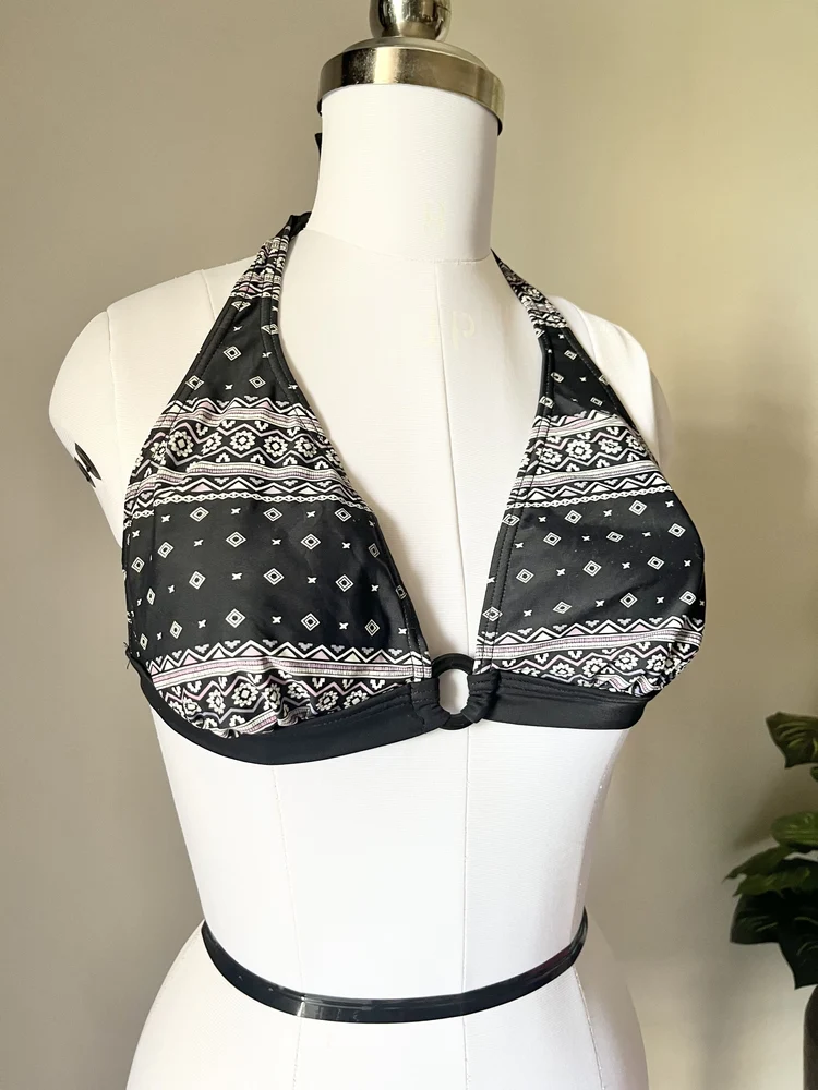 Aztec Print bikini top 