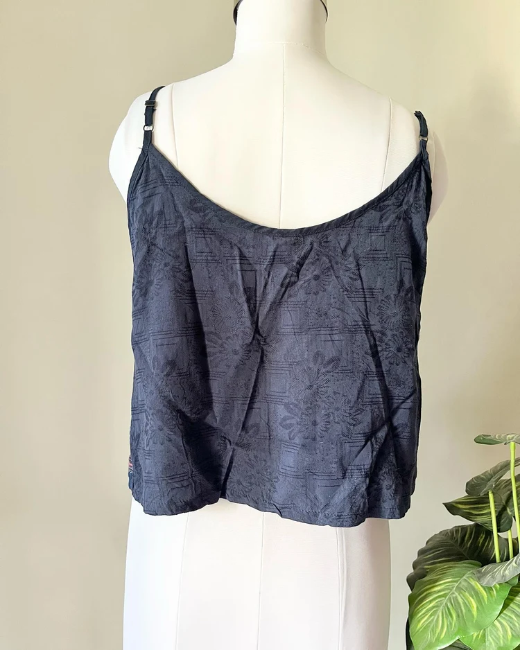 Embroidered vest top 