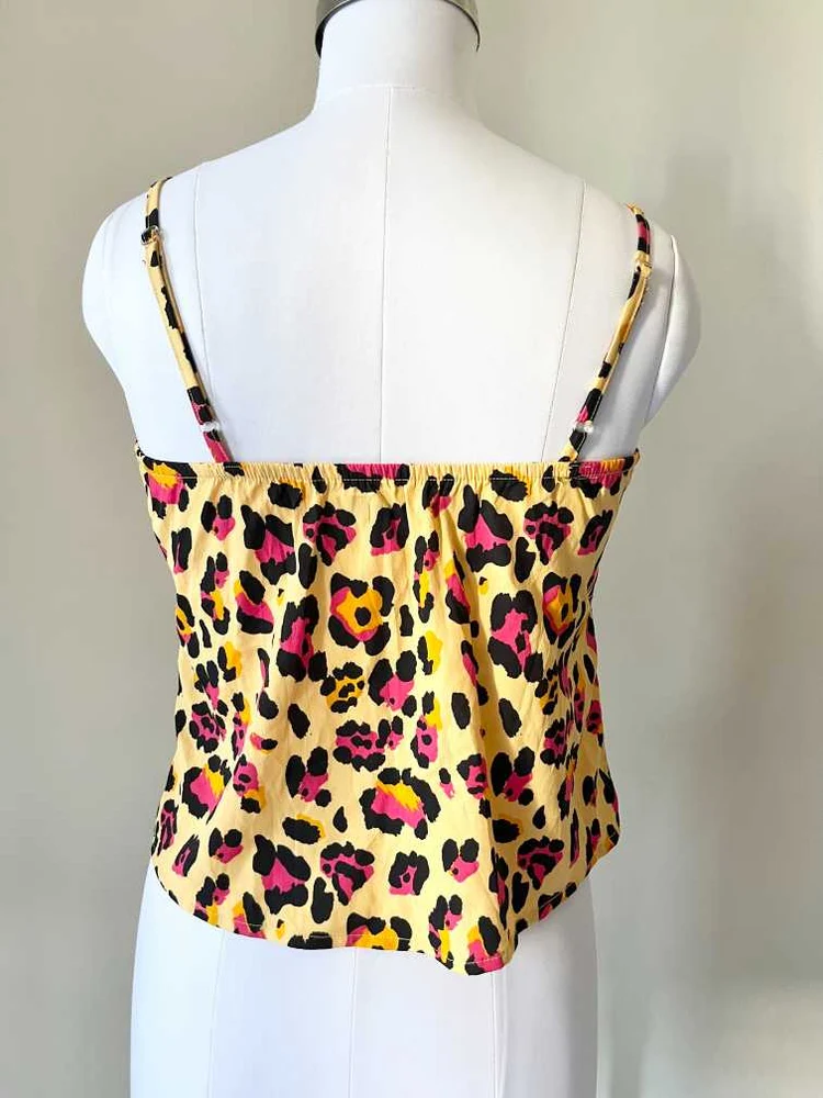 Animal print top