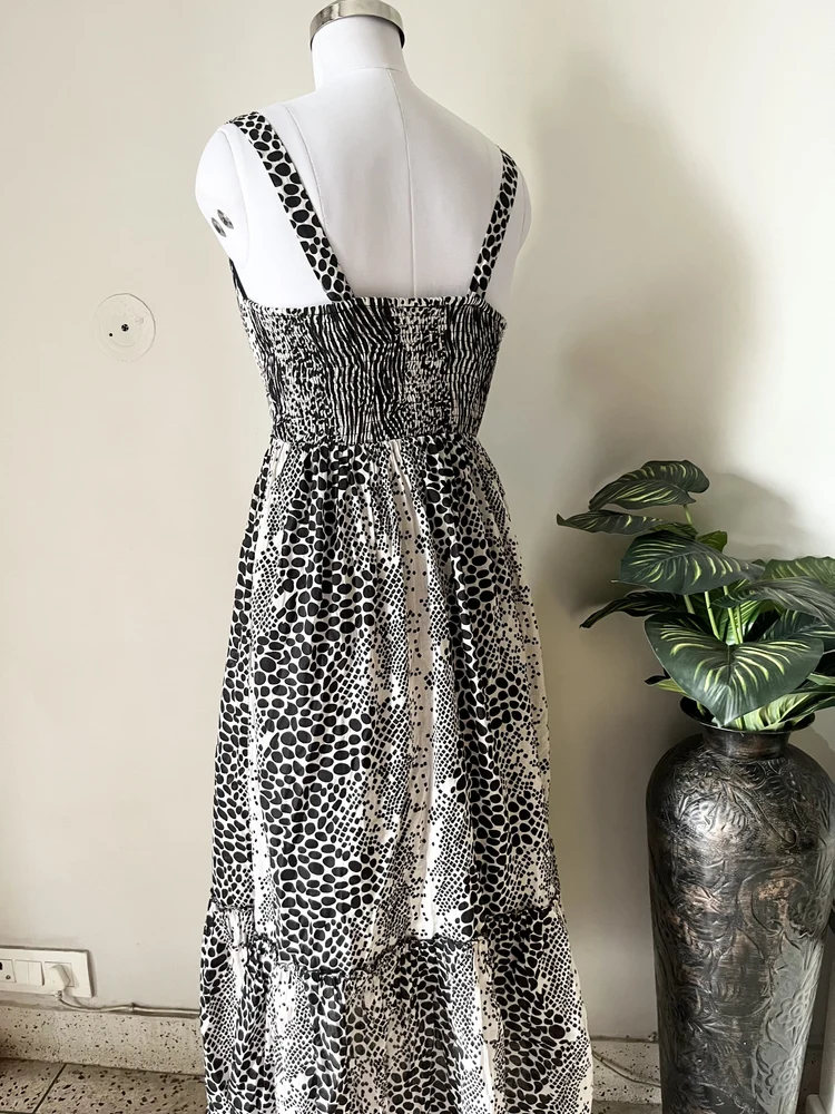Black maxi dress 