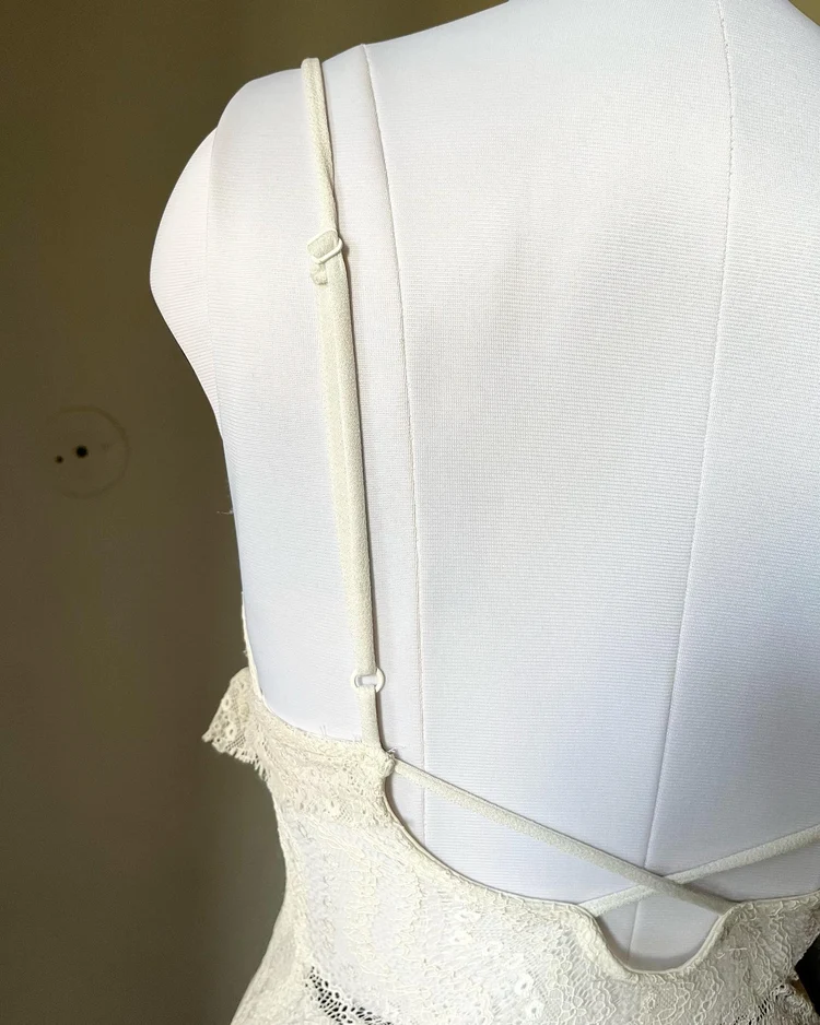 White lace bodysuit 
