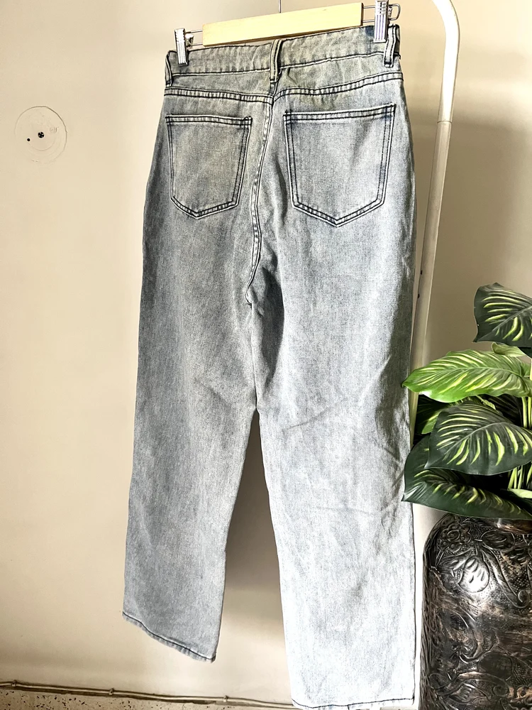 Blue Cargo style denim 