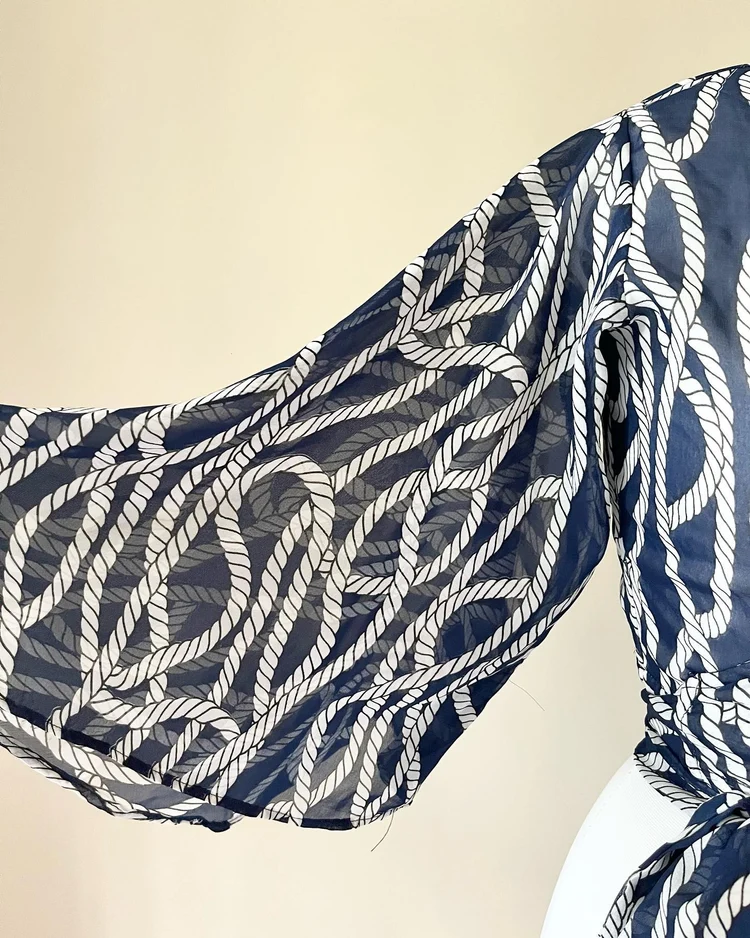 Printed wrap up top 