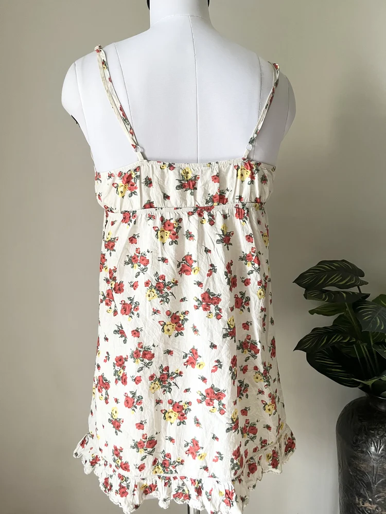 Floral V-neck dress