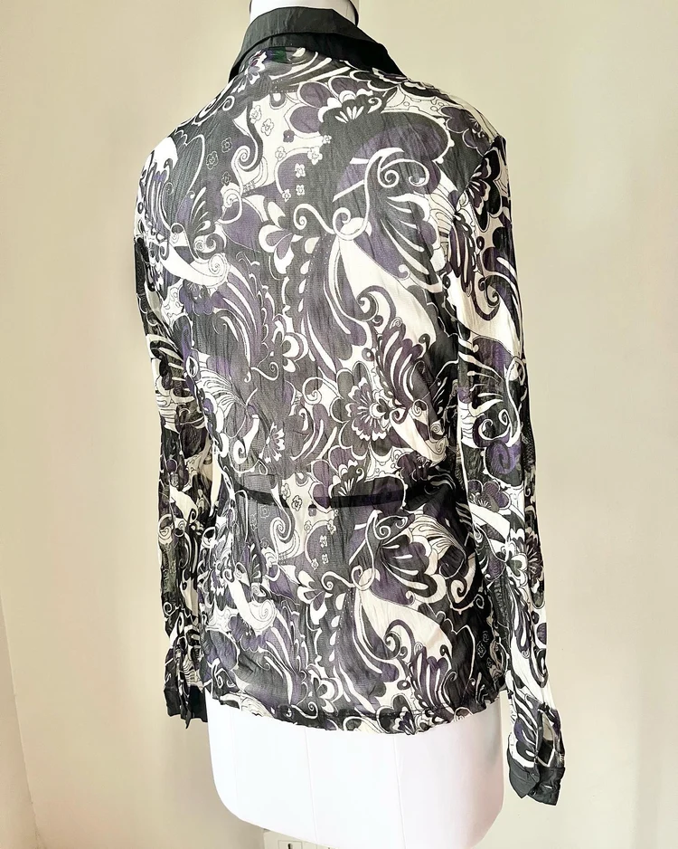 Y2K mesh shirt 