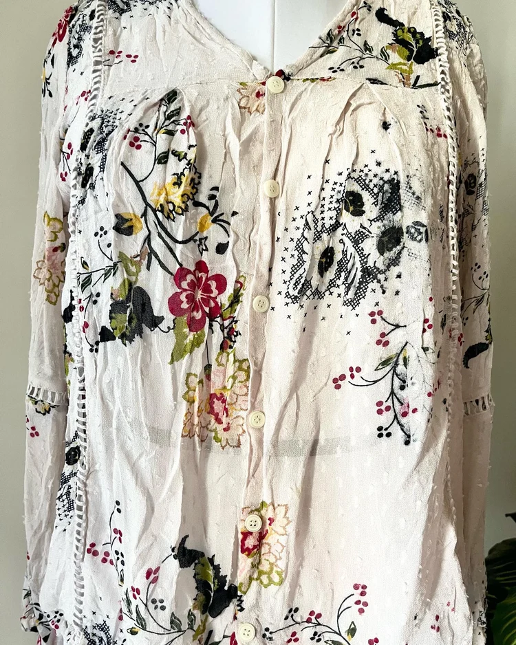 Boho printed top 